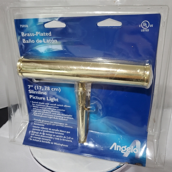 Westinghouse Slimline 7" Picture Light 75050 L👀K - Picture 5 of 6